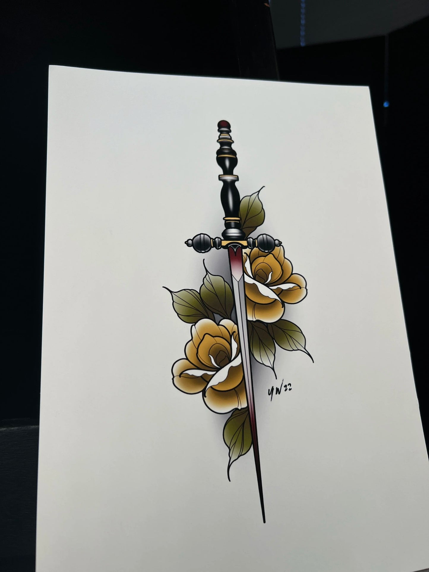 "Dagger" Print